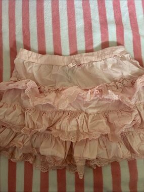 Sweet society Hot topic pink layered skirt